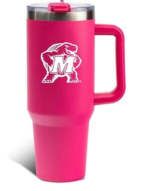 NCAA 40 oz. Pink University of Maryland, College Park Terrapins Travel Tumbler